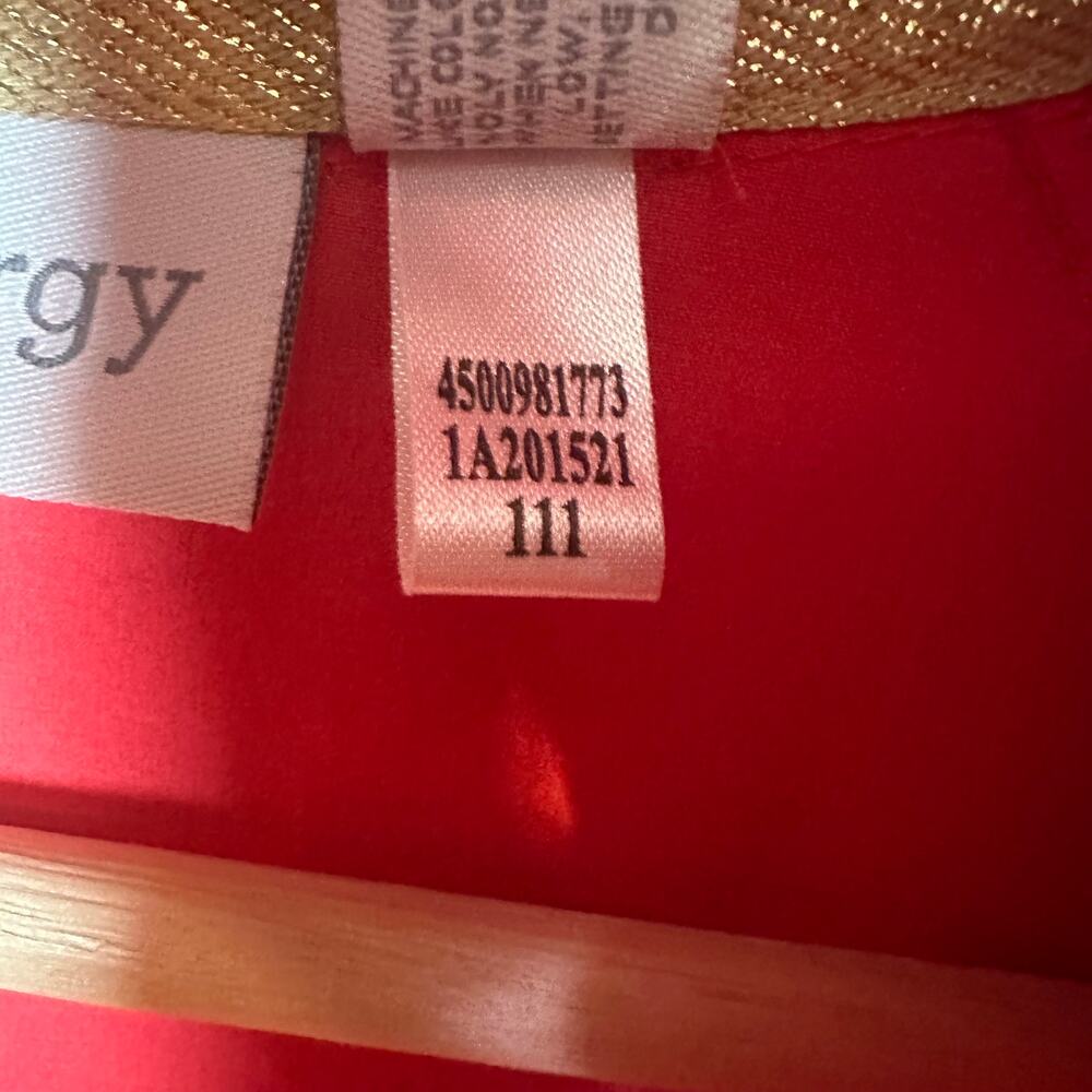 NWT Chico's Zenergy Neema Nadia Jacket Mai Tai Coral Red SZ 2 (Large/12) NEW - Picture 7 of 15